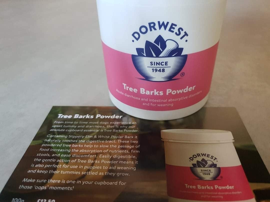 Tree bark powder