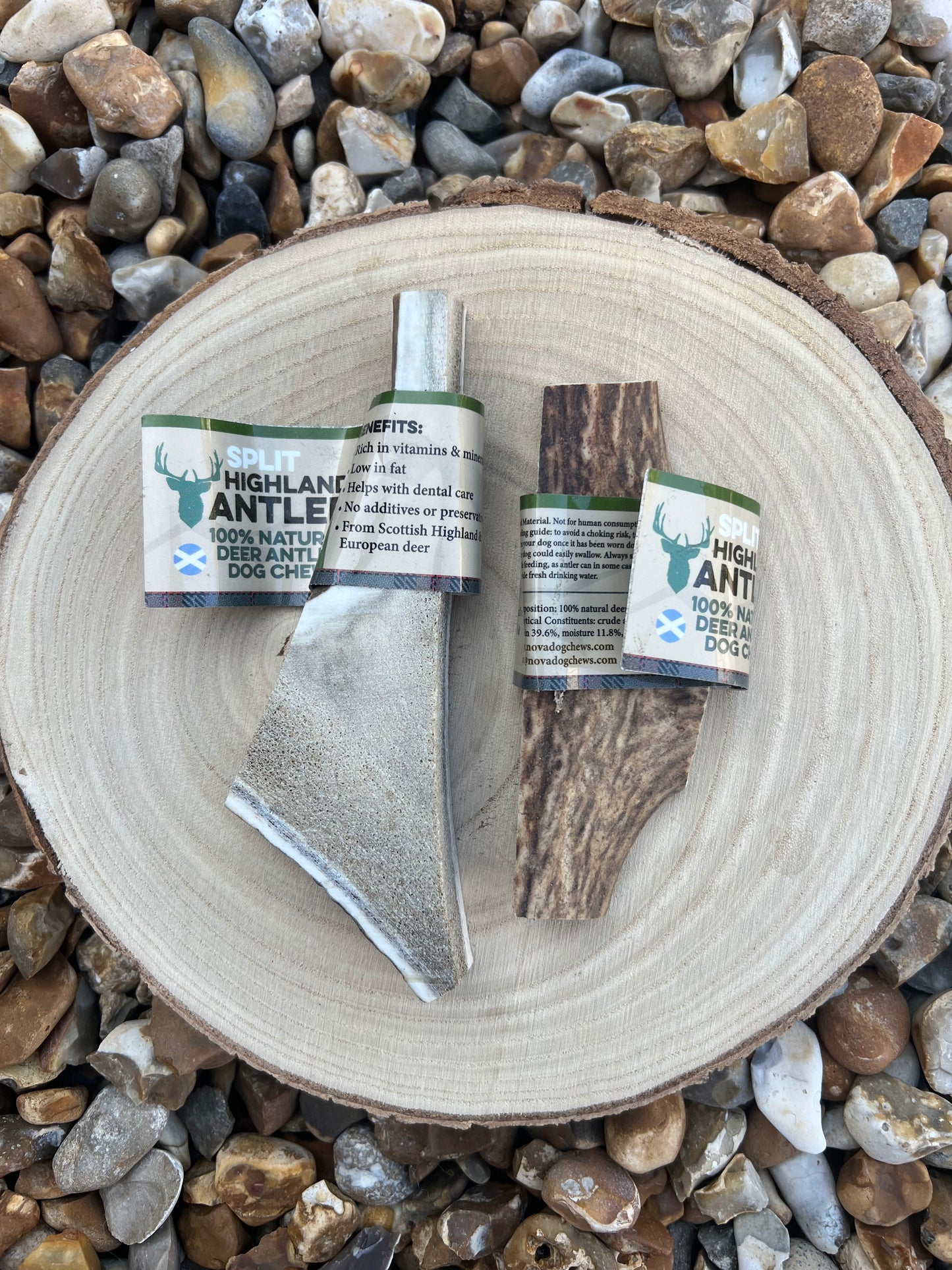 Large split antler
