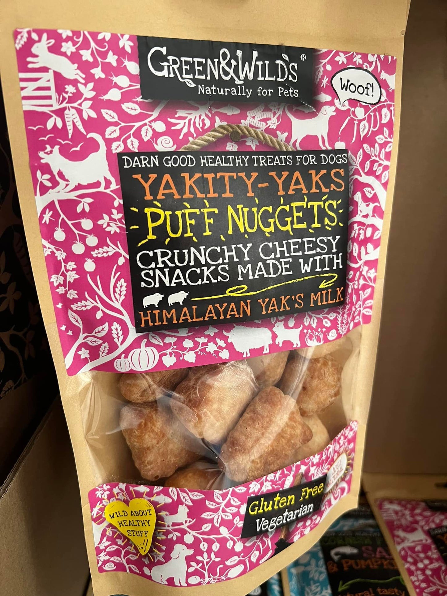 Yak puff nuggets