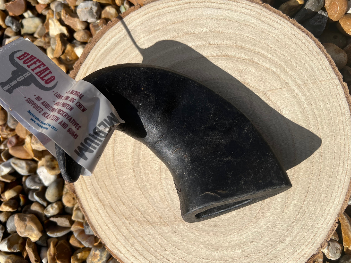 Medium buffalo horn